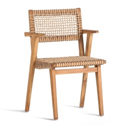 Chaise accoudoirs "Cana"...