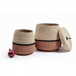 Set de 2 paniers "MAZEL"