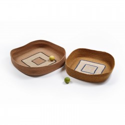 Set de 2 paniers "ZETO"