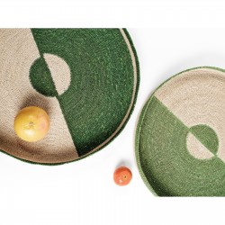 Set of 2 baskets "Ying"