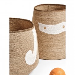Set de 2 paniers "Virgule"