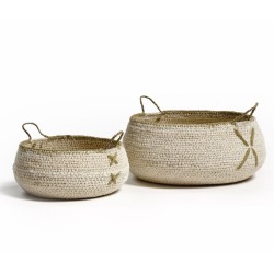 Set de 2 paniers "Cruza"