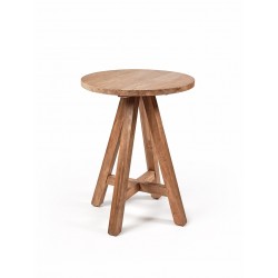 Mange debout rond "Aubergine"