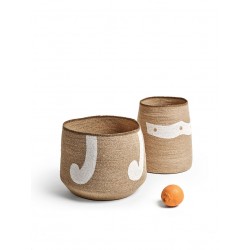 Set de 2 paniers "Virgule"