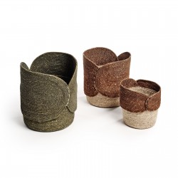 Set of 3 baskets "Lagoa"
