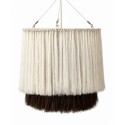 Marron et blanc